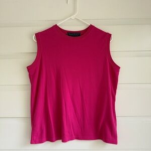 Karen Scott Women's Fuchsia Tank Top